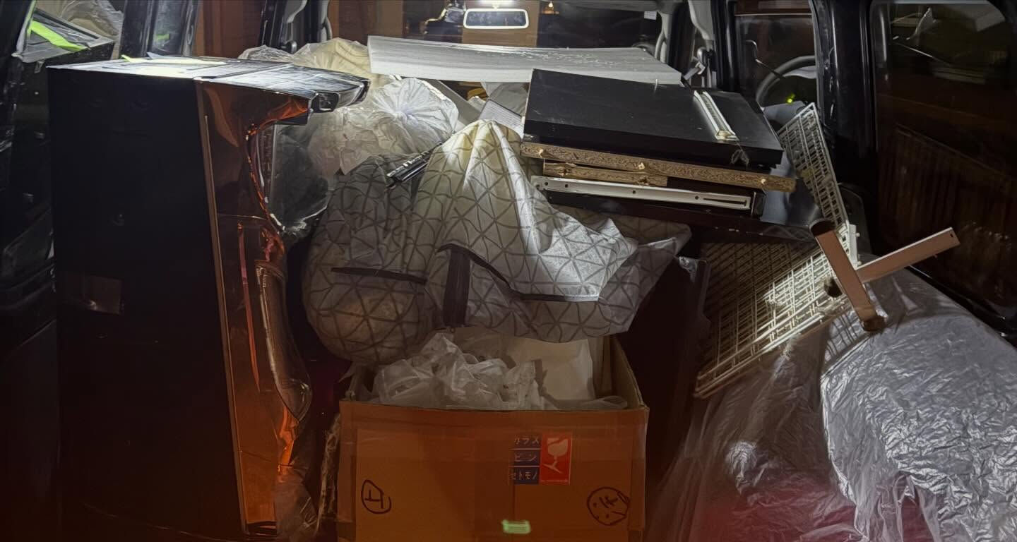本日、栃木県足利市にて不用品回収のお手伝いをさせていただきま